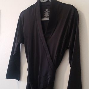 NWOT Stunning Noel Asmar Black Wrap Dress